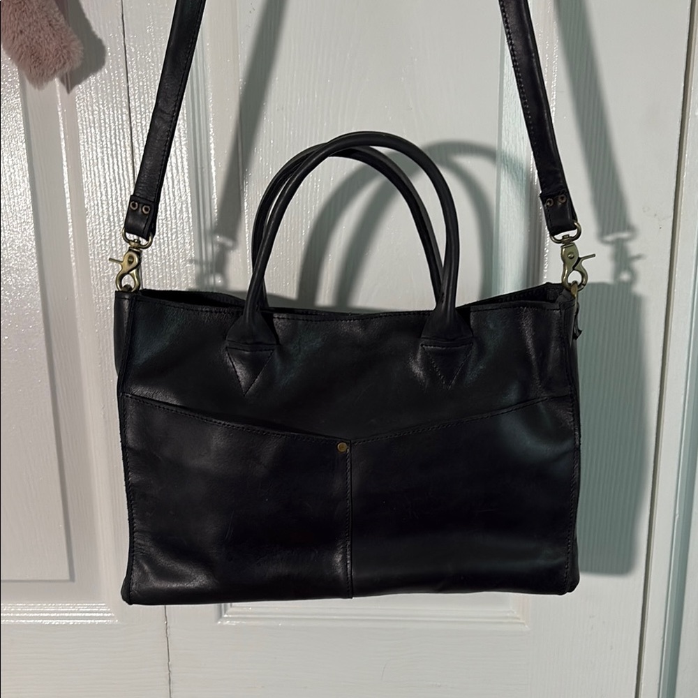 Raven + Lily leather bag